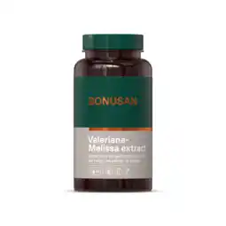 De Online Drogist Bonusan valeriana-melissa extract capsules 90cp aanbieding