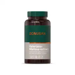 De Online Drogist Bonusan valeriana-melissa extract capsules 90cp aanbieding