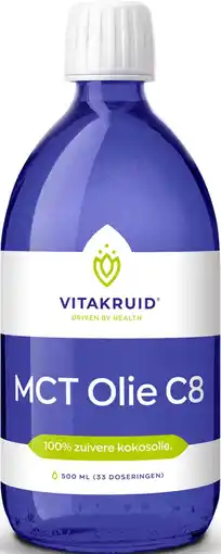 De Online Drogist Vitakruid mct olie c8 500ml aanbieding