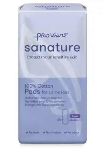 De Online Drogist Sanature pro vivo super 12st aanbieding