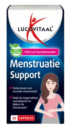 De Online Drogist Lucovitaal 1500mg teunisbloemolie capsules 30cp aanbieding