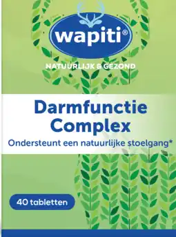 De Online Drogist Wapiti darmfunctie complex tabletten 40st aanbieding