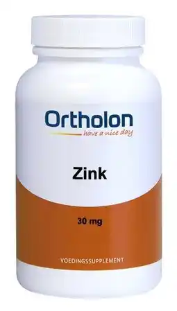 De Online Drogist Ortholon zink tabletten 60cp aanbieding