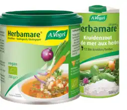 De Online Drogist A.vogel herbamare original kruidenzout 500gr + bouillonbasis 250gr combiverpakking 2st aanbieding