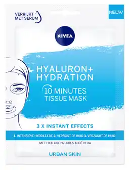 De Online Drogist Nivea urban skin hydrating tissue mask 1st aanbieding