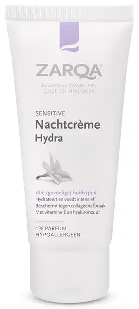 De Online Drogist Zarqa nachtcrème hydra sensitive 50ml aanbieding