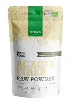 De Online Drogist Purasana acaciavezels raw biologisch 200gr aanbieding