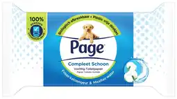 De Online Drogist Page compleet schoon vochtig toiletpapier 38st aanbieding
