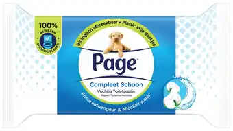De Online Drogist Page compleet schoon vochtig toiletpapier 38st aanbieding