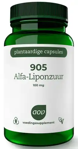 De Online Drogist Aov 905 alfa liponzuur vegacaps 60vcp aanbieding