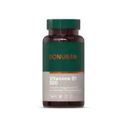 De Online Drogist Bonusan vitamine b1 thiamine 300mg capsules 60cp aanbieding