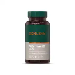 De Online Drogist Bonusan vitamine b1 thiamine 300mg capsules 60cp aanbieding