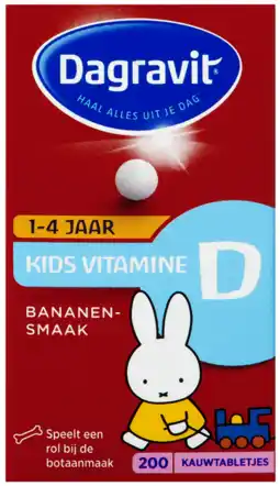 De Online Drogist Dagravit kids vitamine d tabletten 200tb aanbieding