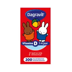 De Online Drogist Dagravit kids vitamine d tabletten 200tb aanbieding