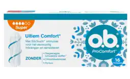 De Online Drogist Ob procomfort tampons super 16st aanbieding