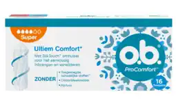 De Online Drogist Ob procomfort tampons super 16st aanbieding