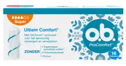 De Online Drogist Ob procomfort tampons super 16st aanbieding