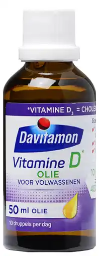 De Online Drogist Davitamon vitamine d olie volwassenen 50ml aanbieding