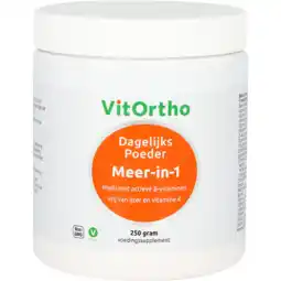 De Online Drogist Vitortho meer in 1 dagelijks poeder 250gr aanbieding