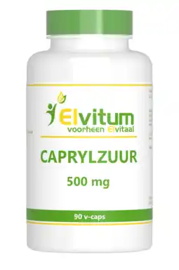 De Online Drogist Elvitum caprylzuur capsules 90cp aanbieding