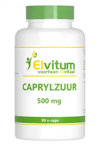 De Online Drogist Elvitum caprylzuur capsules 90cp aanbieding