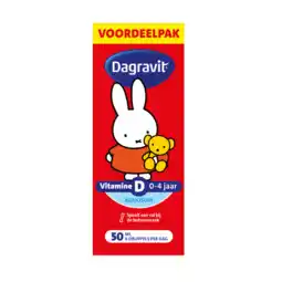 De Online Drogist Dagravit kids vitamine d aquosum druppels voordeelpak 50ml aanbieding