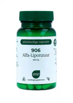 De Online Drogist Aov 906 alfa liponzuur vegacaps 60vcp aanbieding