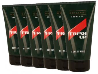 De Online Drogist Fresh up original shower gel refreshing trio voordeelverpakking 6x150ml aanbieding