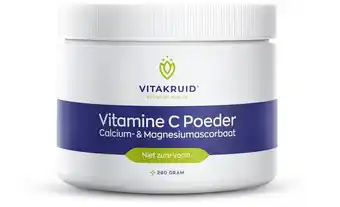 De Online Drogist Vitakruid vitamine c poeder 260gr aanbieding