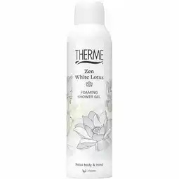 De Online Drogist Therme zen white lotus douche foam 200ml aanbieding