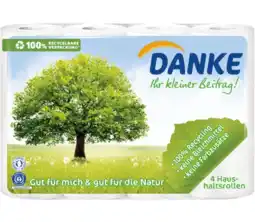 De Online Drogist Danke 3-laags keukenpapier 4st aanbieding