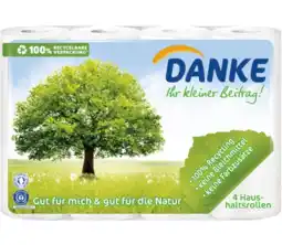 De Online Drogist Danke 3-laags keukenpapier 4st aanbieding