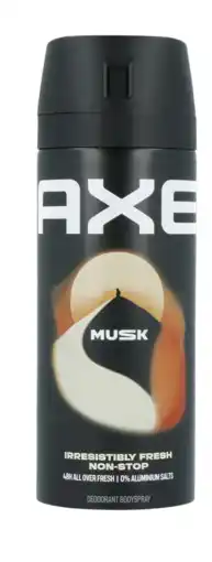De Online Drogist Axe musk deodorant bodyspray 150ml aanbieding