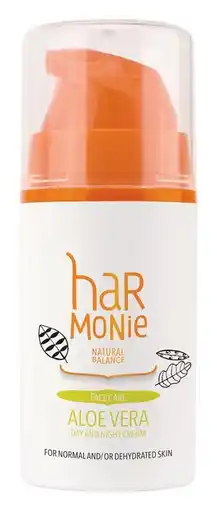 De Online Drogist Harmonie aloe vera dag & nachtcreme 50ml aanbieding