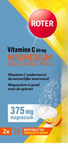 De Online Drogist Roter vitamine c & magnesium bruistabletten 24st aanbieding