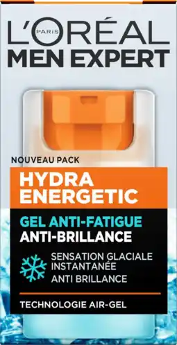 De Online Drogist L'oréal paris men expert hydra energetic gel 50ml aanbieding