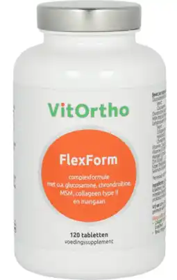 De Online Drogist Vitortho flexform complexformule tabletten 120st aanbieding