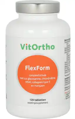 De Online Drogist Vitortho flexform complexformule tabletten 120st aanbieding