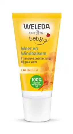 De Online Drogist Weleda baby calendula weer & windbalsem 30ml aanbieding