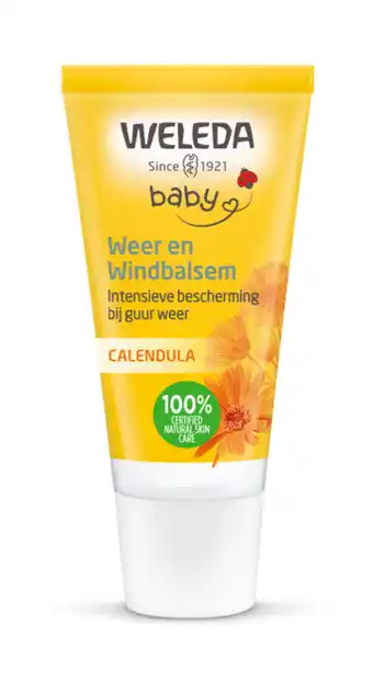 De Online Drogist Weleda baby calendula weer & windbalsem 30ml aanbieding