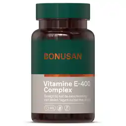De Online Drogist Bonusan vitamine e-400 complex capsules 60cp aanbieding