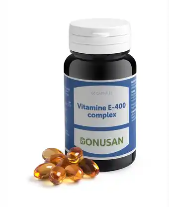 De Online Drogist Bonusan vitamine e-400 complex capsules 60cp aanbieding