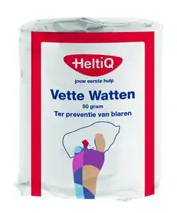 De Online Drogist Heltiq vette watten 50gr aanbieding