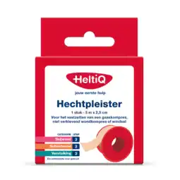 De Online Drogist Heltiq hechtpleister 2,5cmx5m 1st aanbieding