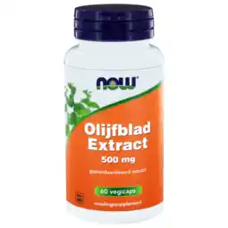 De Online Drogist Now olijfblad extract 500mg tabletten 60st aanbieding