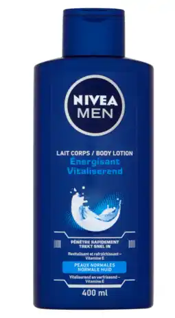 De Online Drogist Nivea men bodylotion vitaliserend 400ml aanbieding