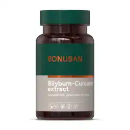 De Online Drogist Bonusan silybum-curcuma extract capsules 60cp aanbieding