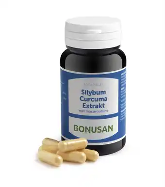 De Online Drogist Bonusan silybum-curcuma extract capsules 60cp aanbieding