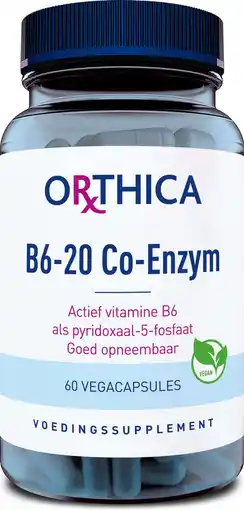 De Online Drogist Orthica b6 20mg co-enzym 60vcp aanbieding