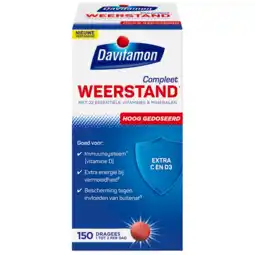 De Online Drogist Davitamon compleet weerstand dragees 150st aanbieding